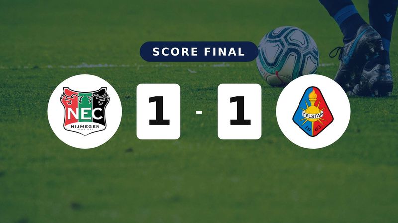 Résumé du match NEC Nijmegen vs Telstar du 2 mai 2026