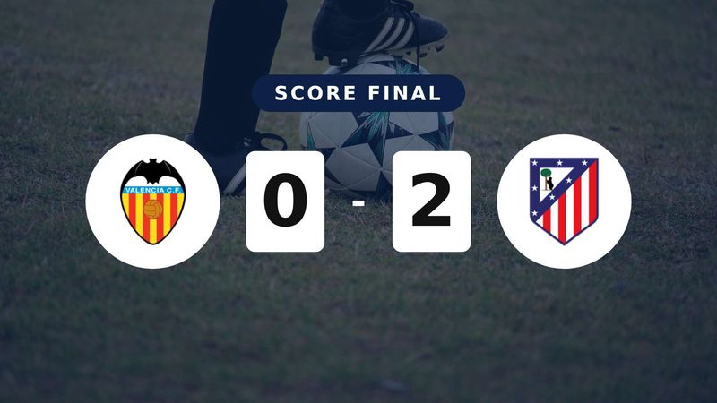 Résumé du match Valencia vs Atlético Madrid du 2 mai 2026