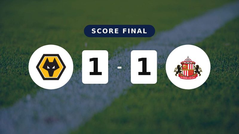 Résumé du match Wolverhampton (F)anderers vs Sunderland du 2 mai 2026