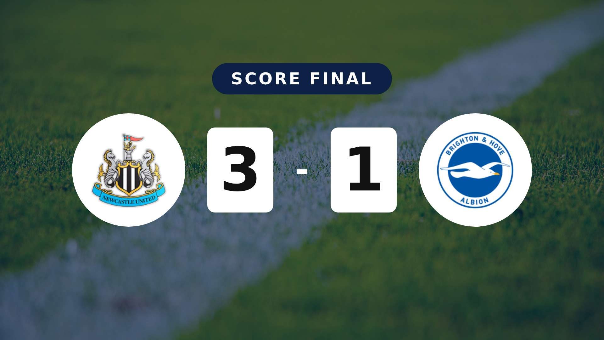 Newcastle met fin à sa série noire contre Brighton et s'impose 3-1 — image 2