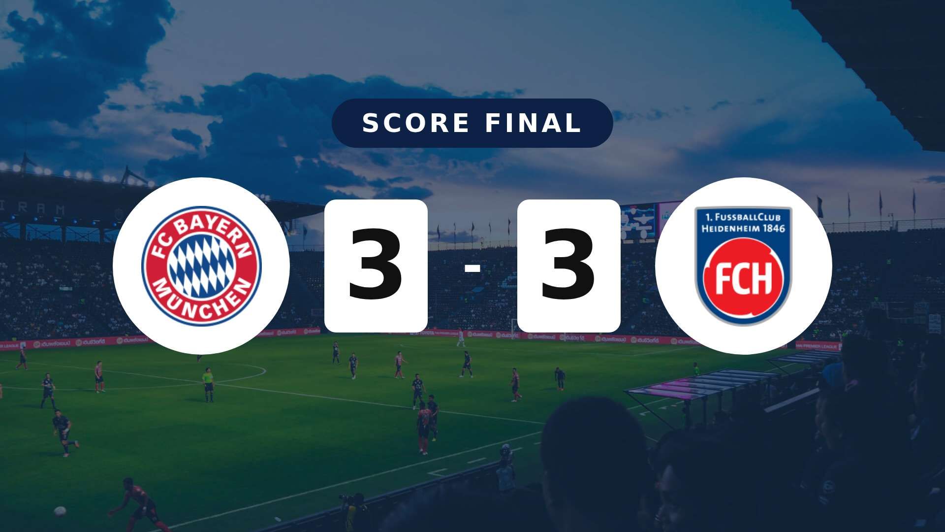 Résumé du match FC Bayern München vs Heidenheim du 2 mai 2026