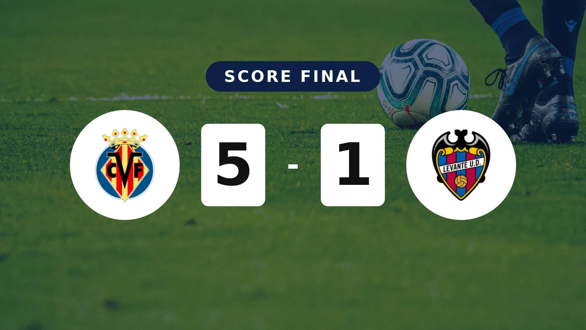 Résumé du match Villarreal vs Levante du 2 mai 2026
