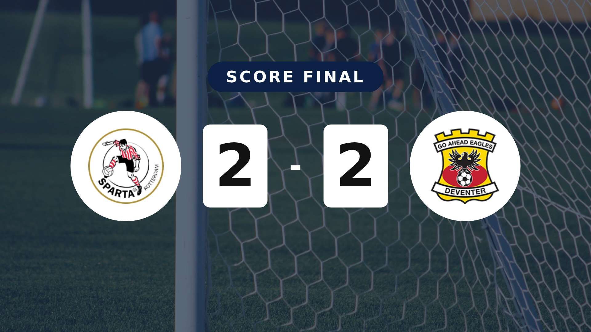 Résumé du match Sparta Rotterdam vs Go Ahead Eagles du 3 mai 2026
