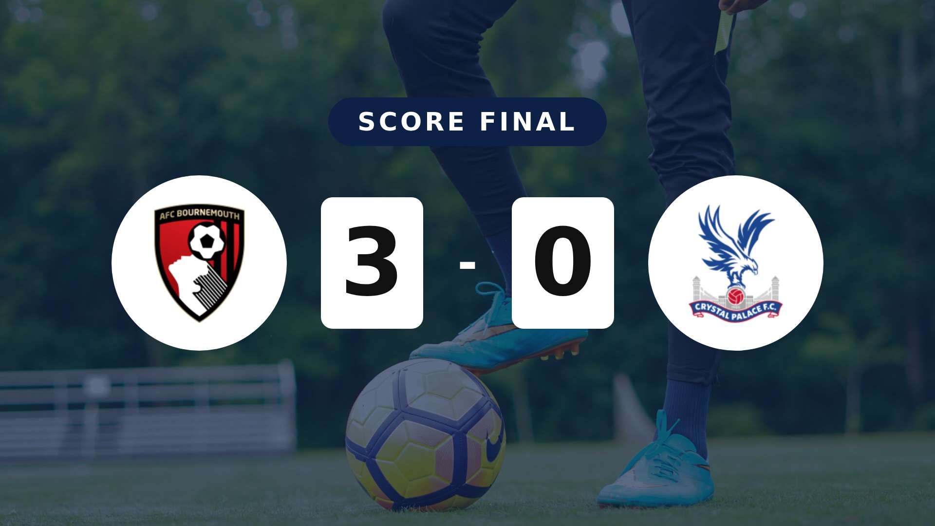 Résumé du match AFC Bournemouth vs Crystal Palace du 3 mai 2026