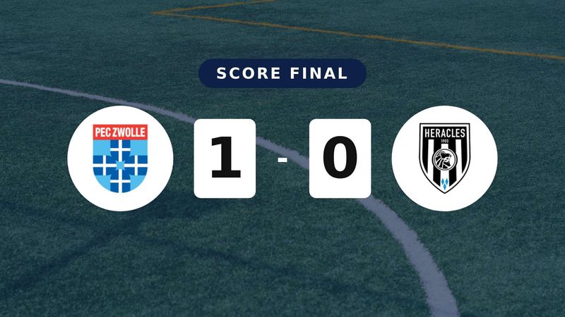 Résumé du match PEC Zwolle vs Heracles Almelo du 3 mai 2026