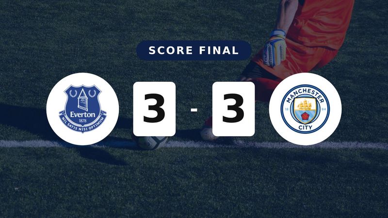 Résumé du match Everton vs Manchester City du 4 mai 2026