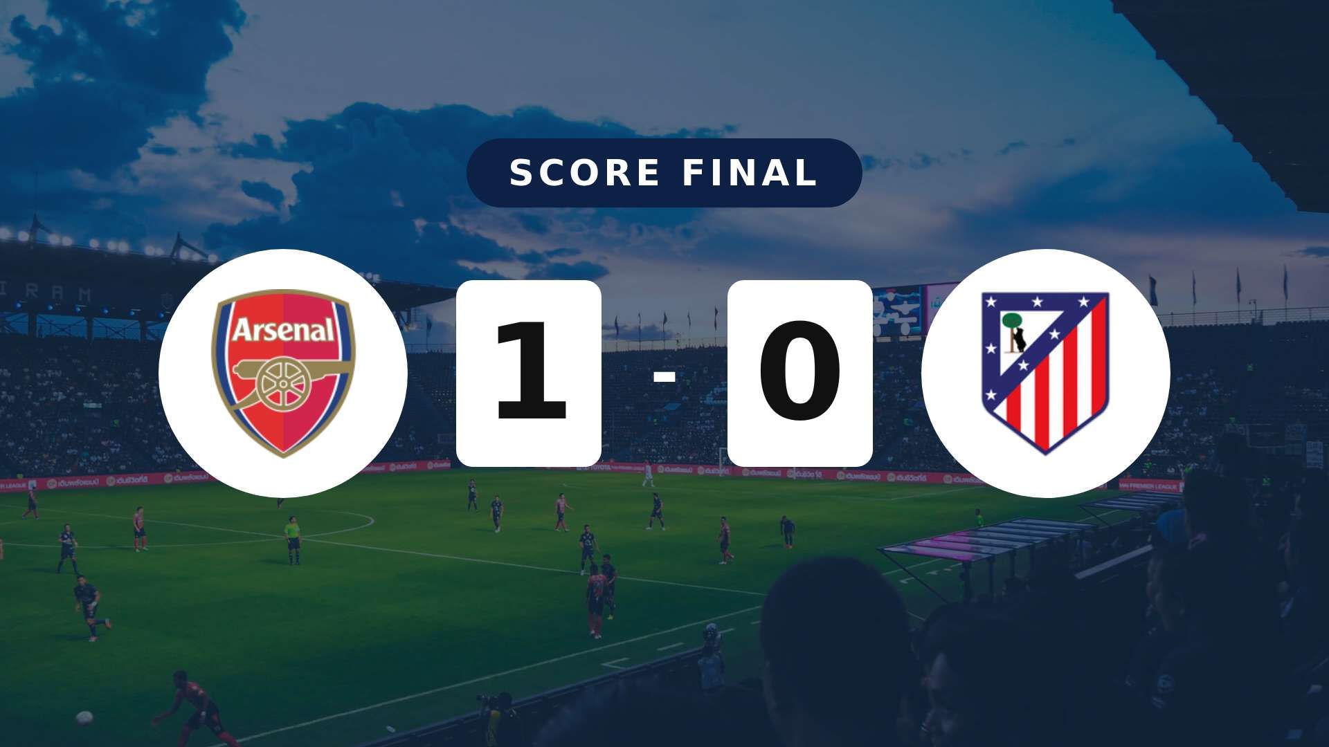 Résumé du match Arsenal vs Atlético Madrid du 5 mai 2026