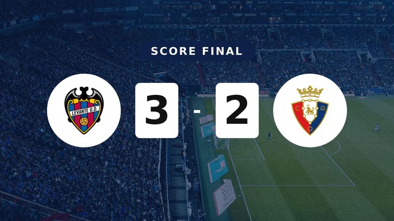 Résumé du match Levante vs Osasuna du 8 mai 2026