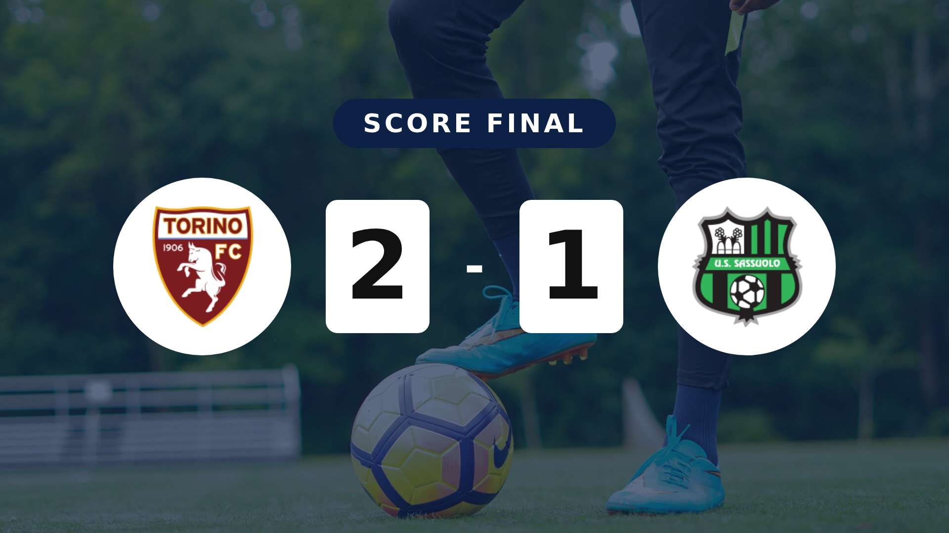 Résumé du match Torino vs Sassuolo du 8 mai 2026