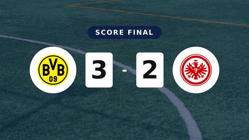 Résumé du match Borussia Dortmund vs Eintracht Frankfurt du 8 mai 2026