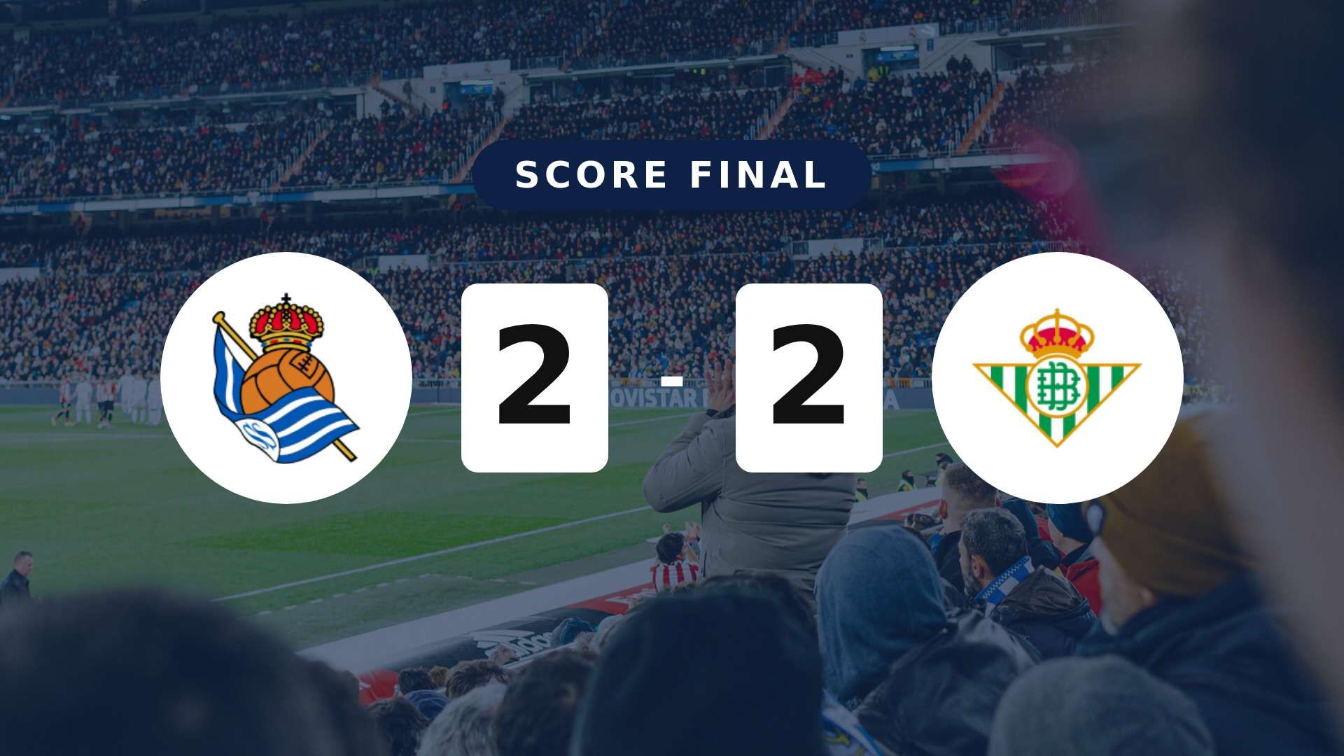 Résumé du match Real Sociedad vs Real Betis du 9 mai 2026