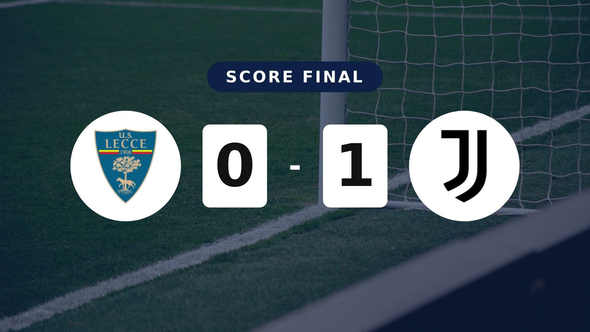 Résumé du match Lecce vs Juventus du 9 mai 2026