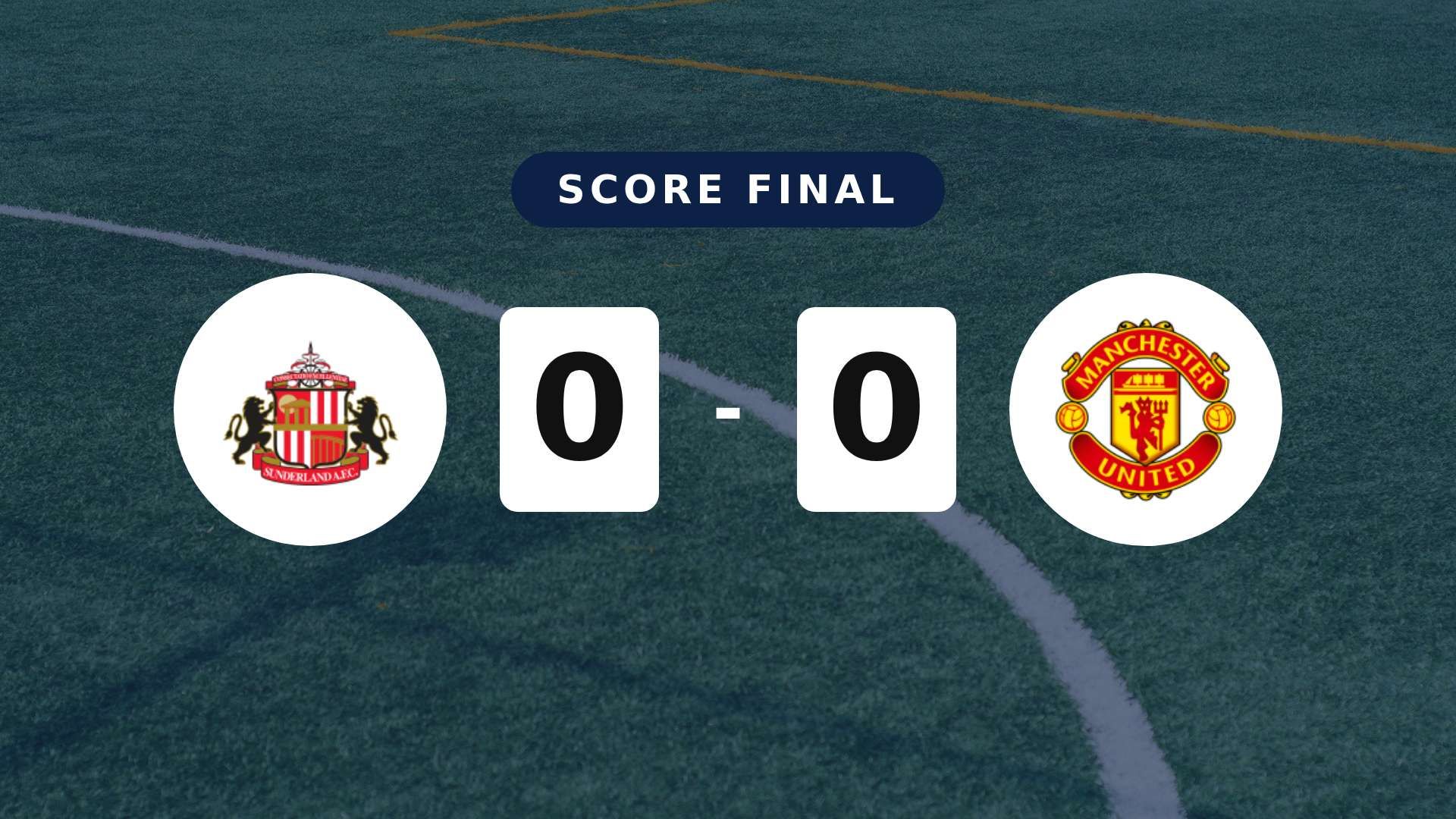 Résumé du match Sunderland vs Manchester United du 9 mai 2026