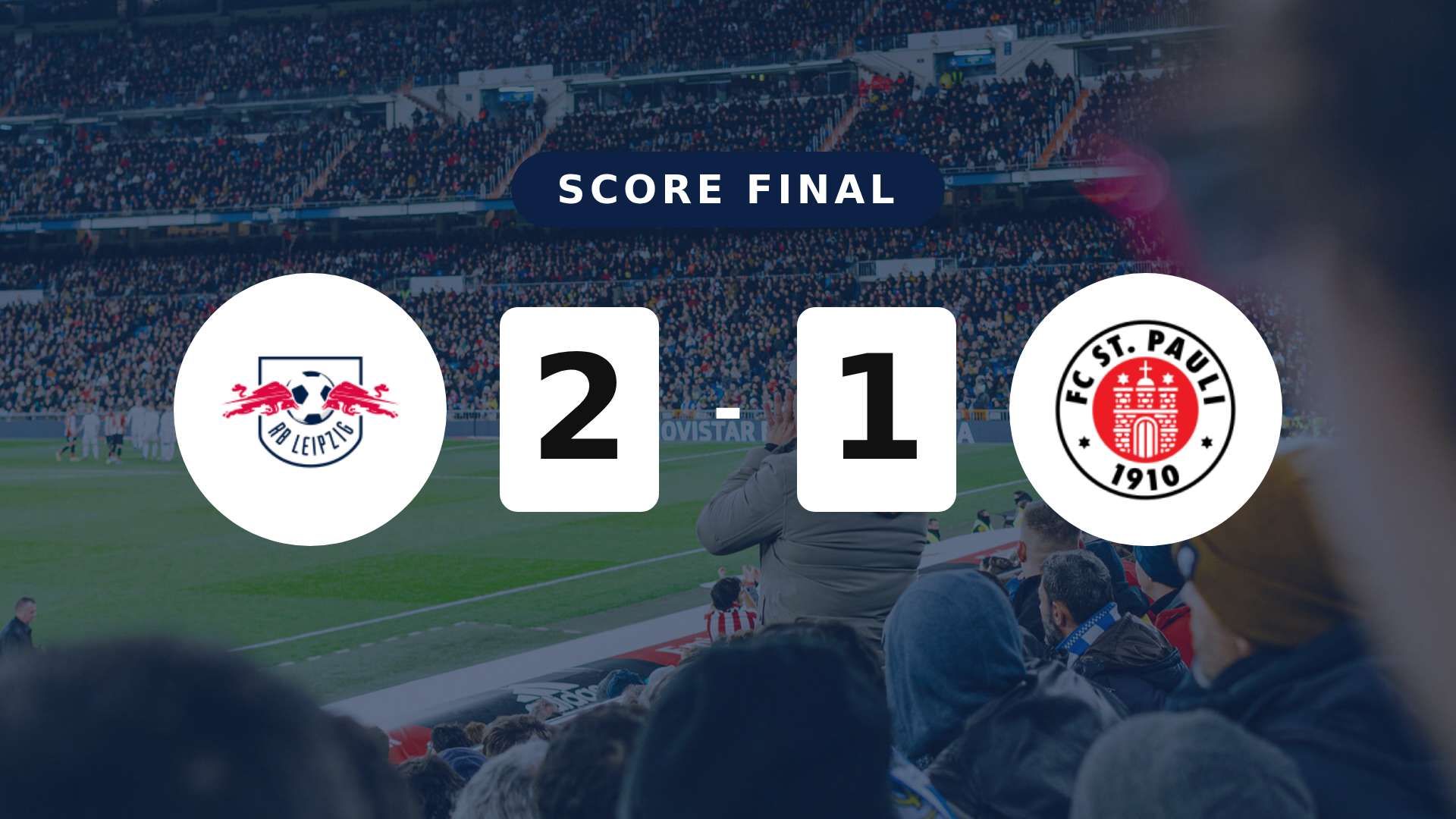Résumé du match RB Leipzig vs St. Pauli du 9 mai 2026