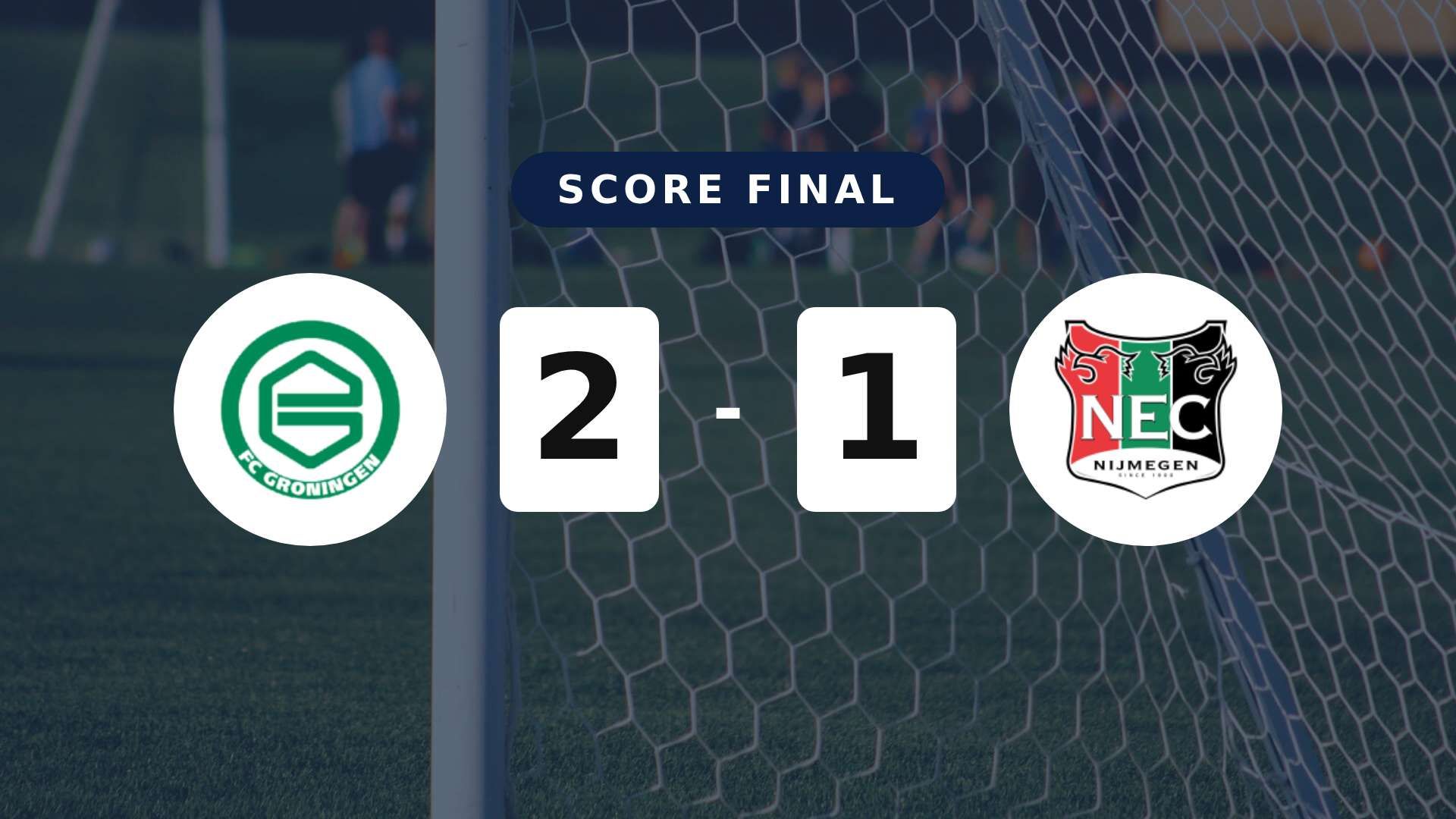 Résumé du match FC Groningen vs NEC Nijmegen du 10 mai 2026