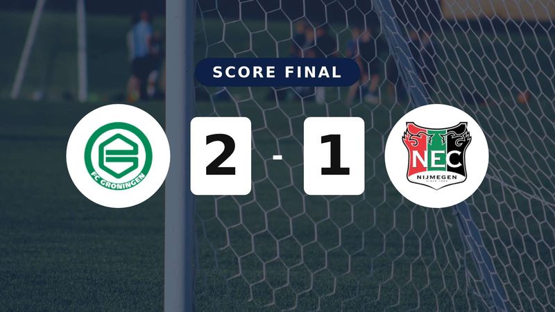 Résumé du match FC Groningen vs NEC Nijmegen du 10 mai 2026