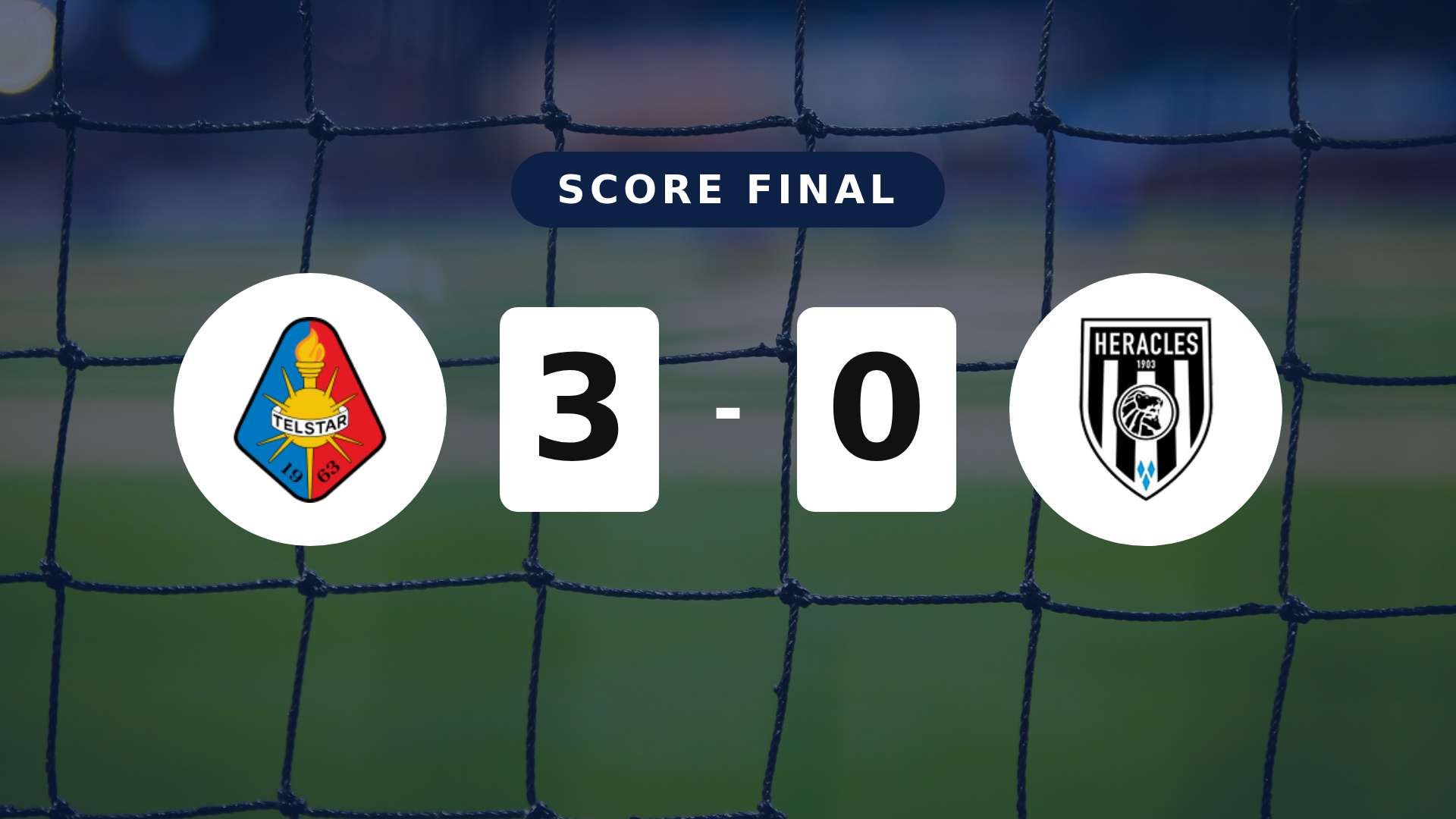 Résumé du match Telstar vs Heracles Almelo du 10 mai 2026