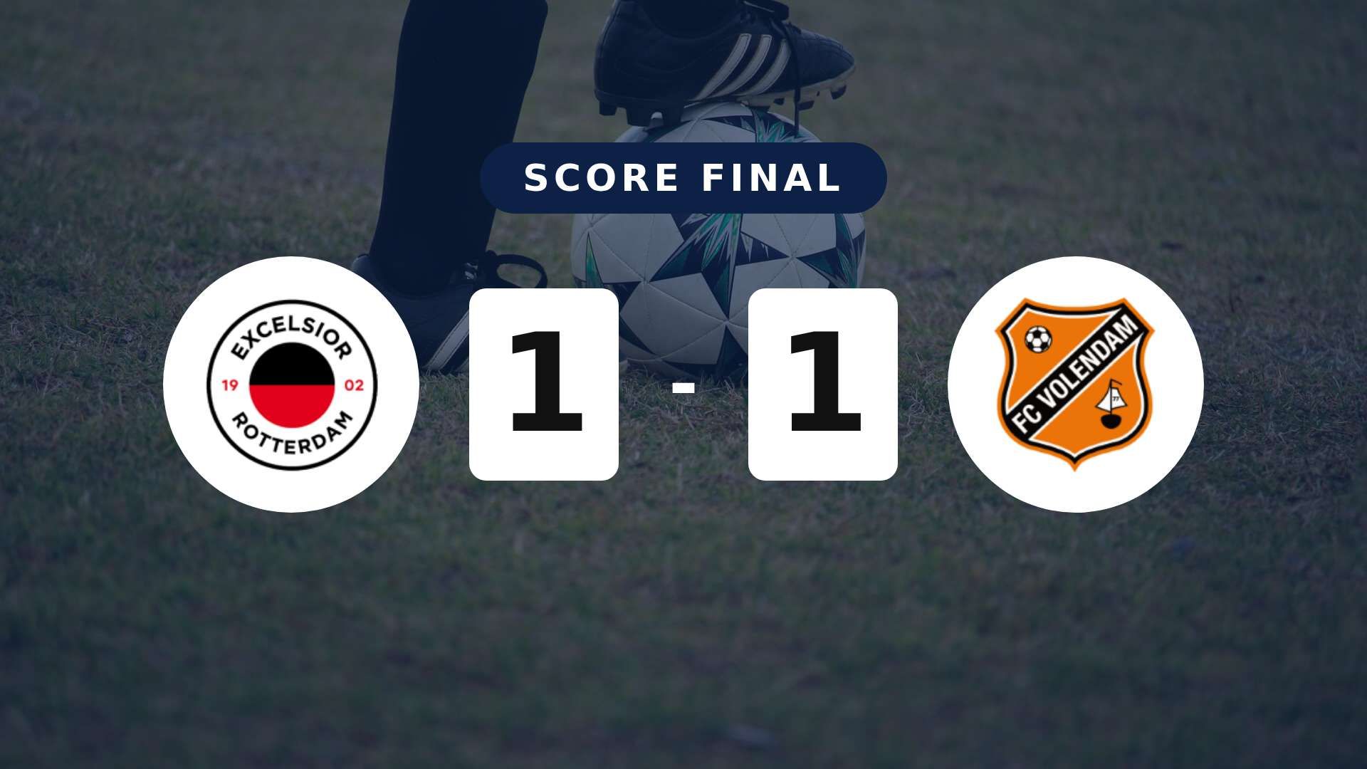 Résumé du match Excelsior vs FC Volendam du 10 mai 2026