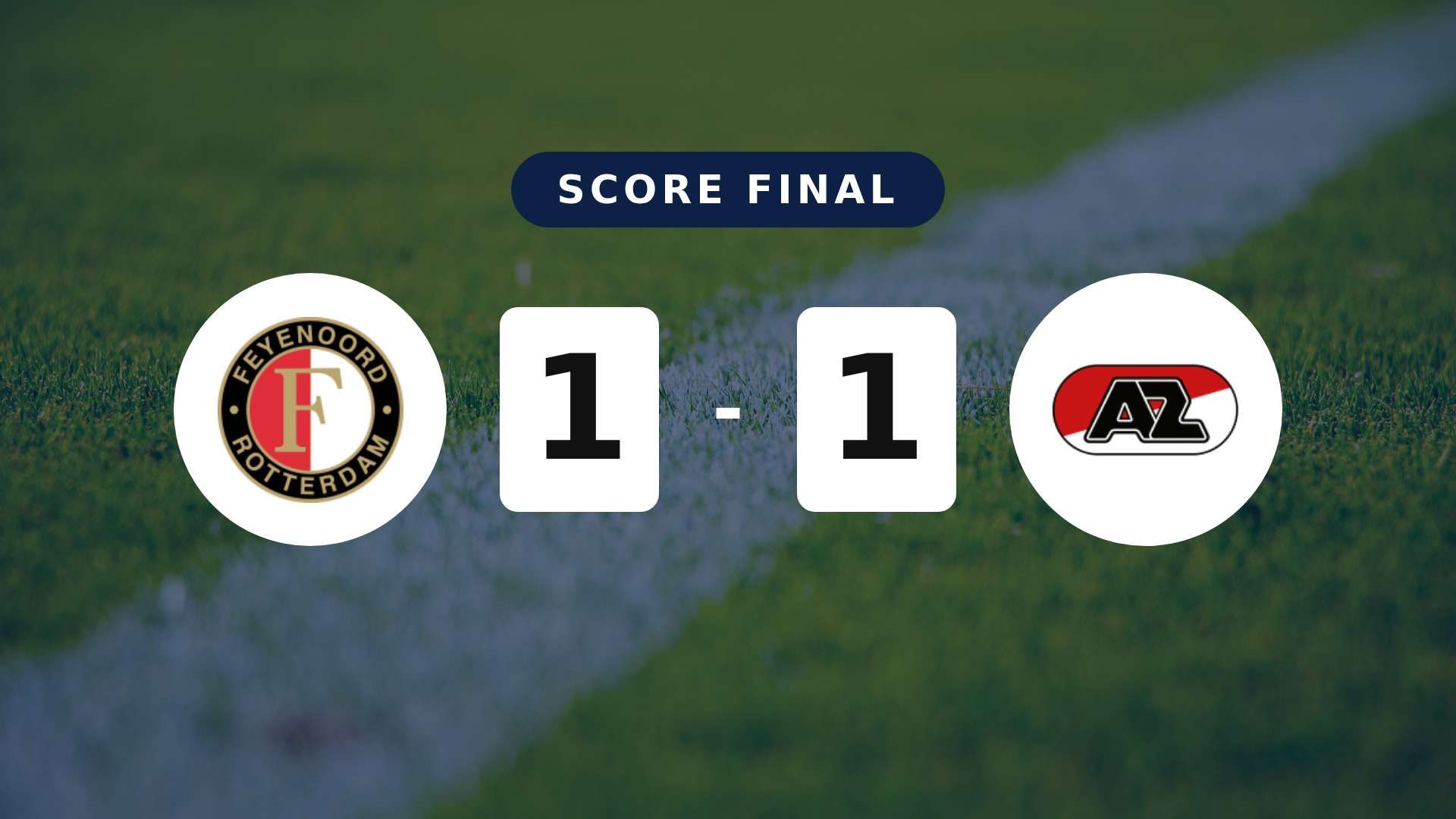 Résumé du match Feyenoord vs AZ du 10 mai 2026