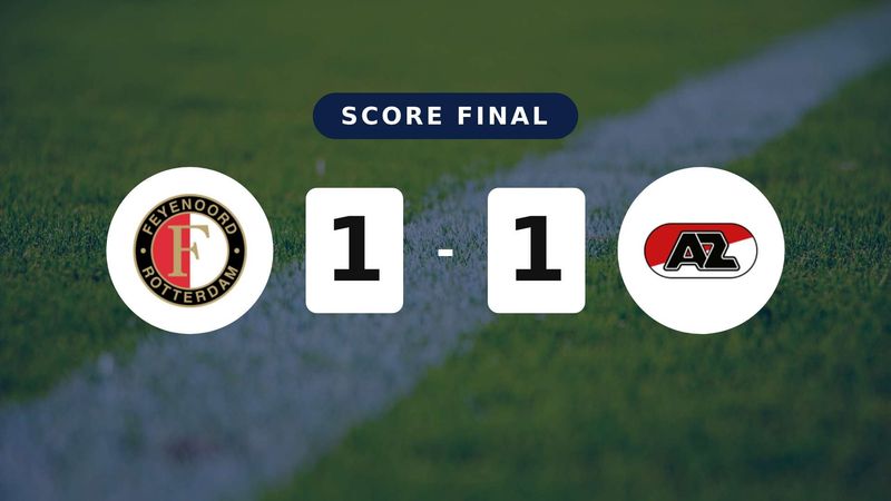 Résumé du match Feyenoord vs AZ du 10 mai 2026