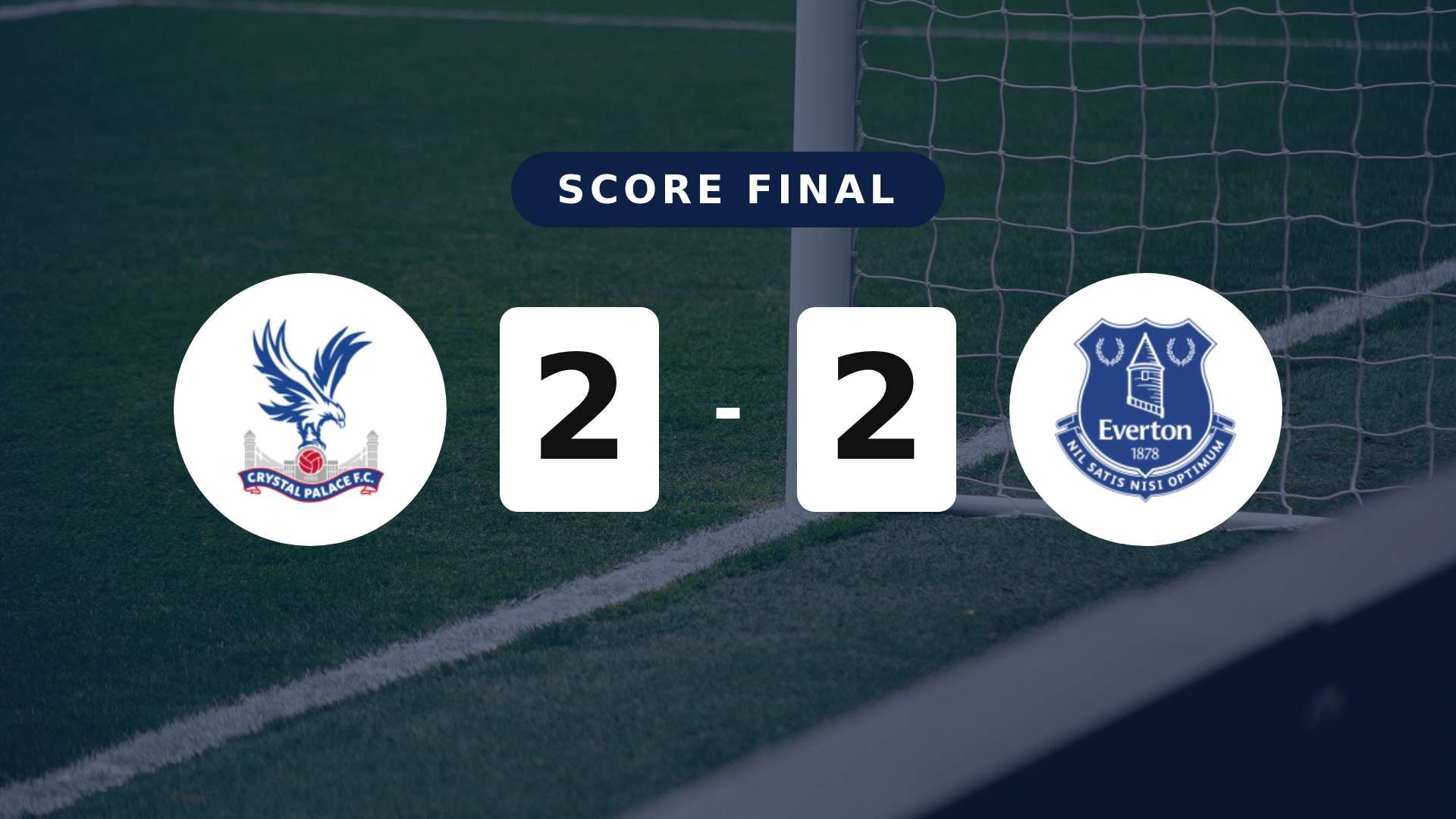 Résumé du match Crystal Palace vs Everton du 10 mai 2026