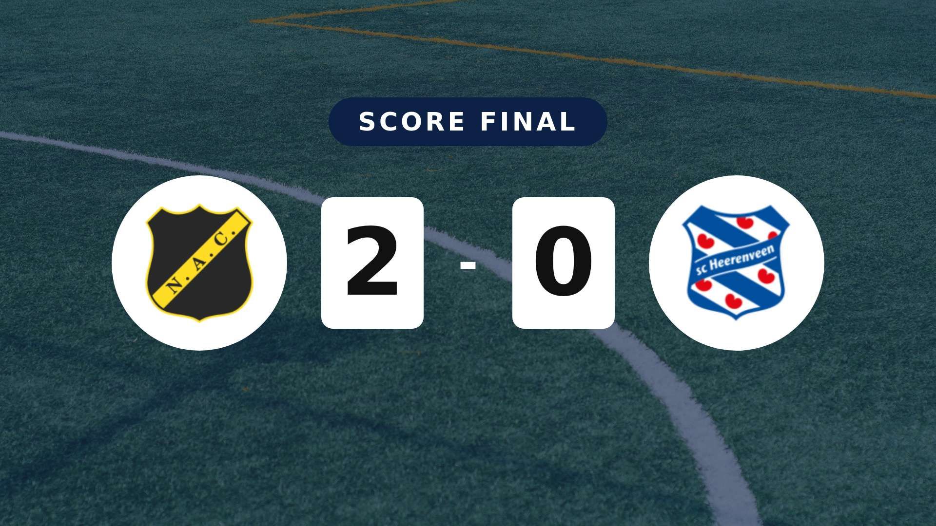 Résumé du match NAC Breda vs SC Heerenveen du 11 mai 2026