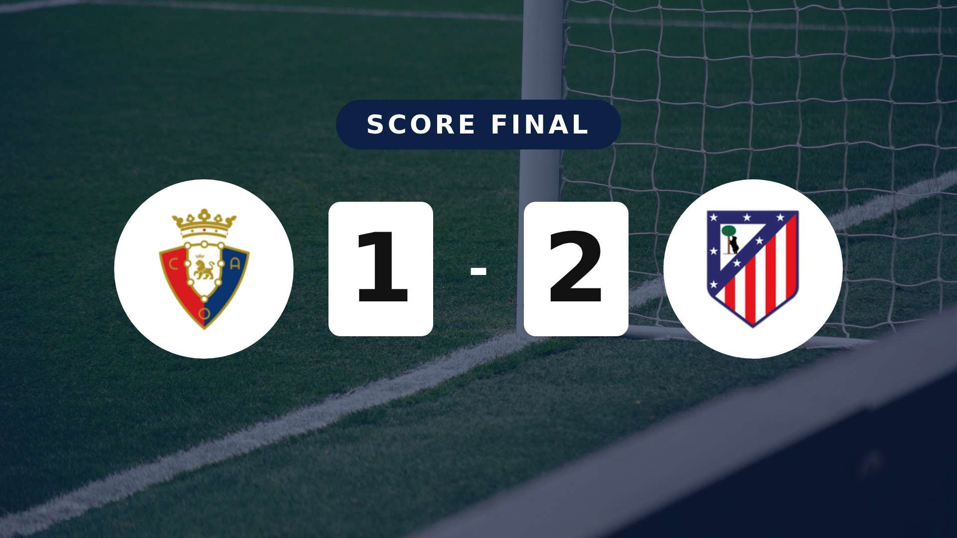 Résumé du match Osasuna vs Atlético Madrid du 12 mai 2026