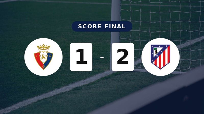 Résumé du match Osasuna vs Atlético Madrid du 12 mai 2026