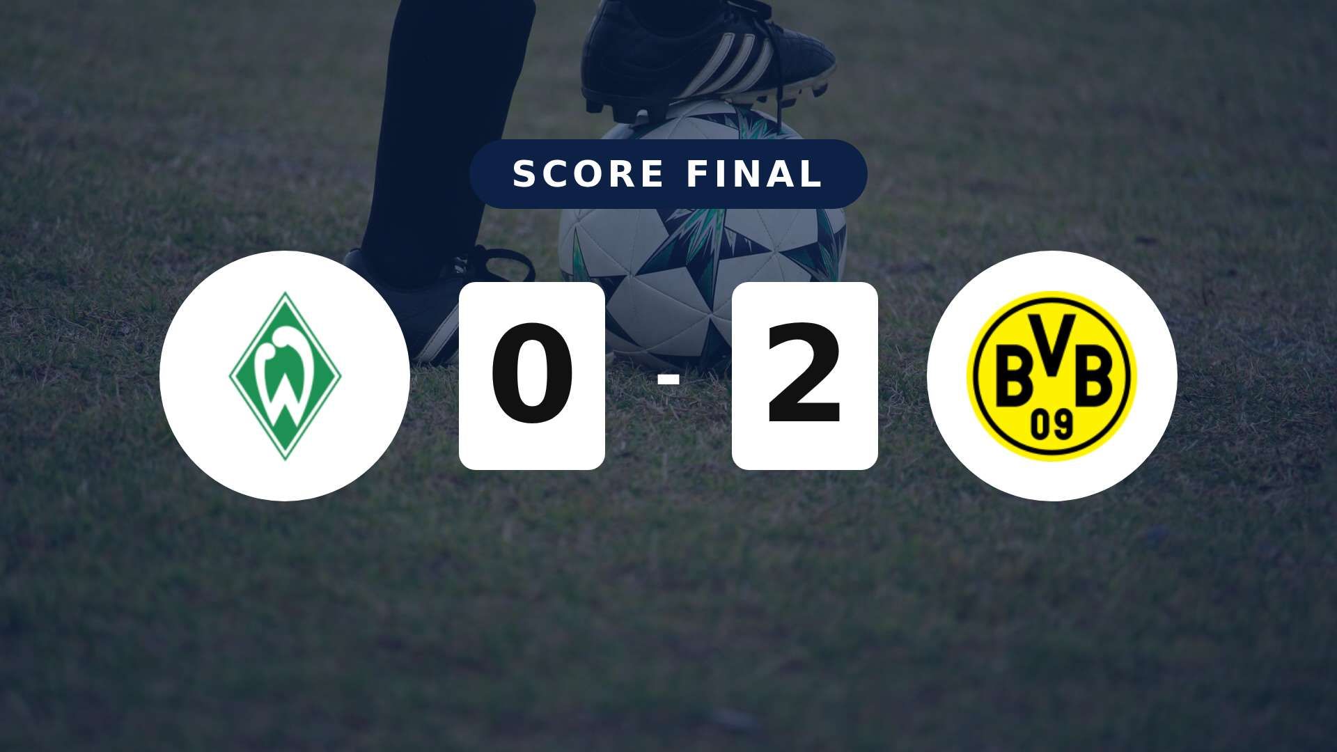 Résumé du match Werder Bremen vs Borussia Dortmund du 16 mai 2026