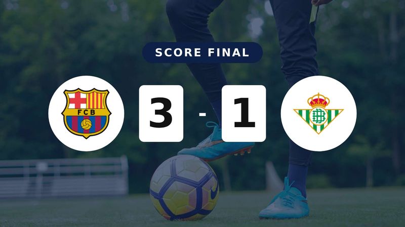 Résumé du match FC Barcelona vs Real Betis du 17 mai 2026