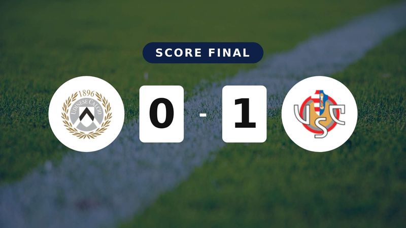 Résumé du match Udinese vs Cremonese du 17 mai 2026
