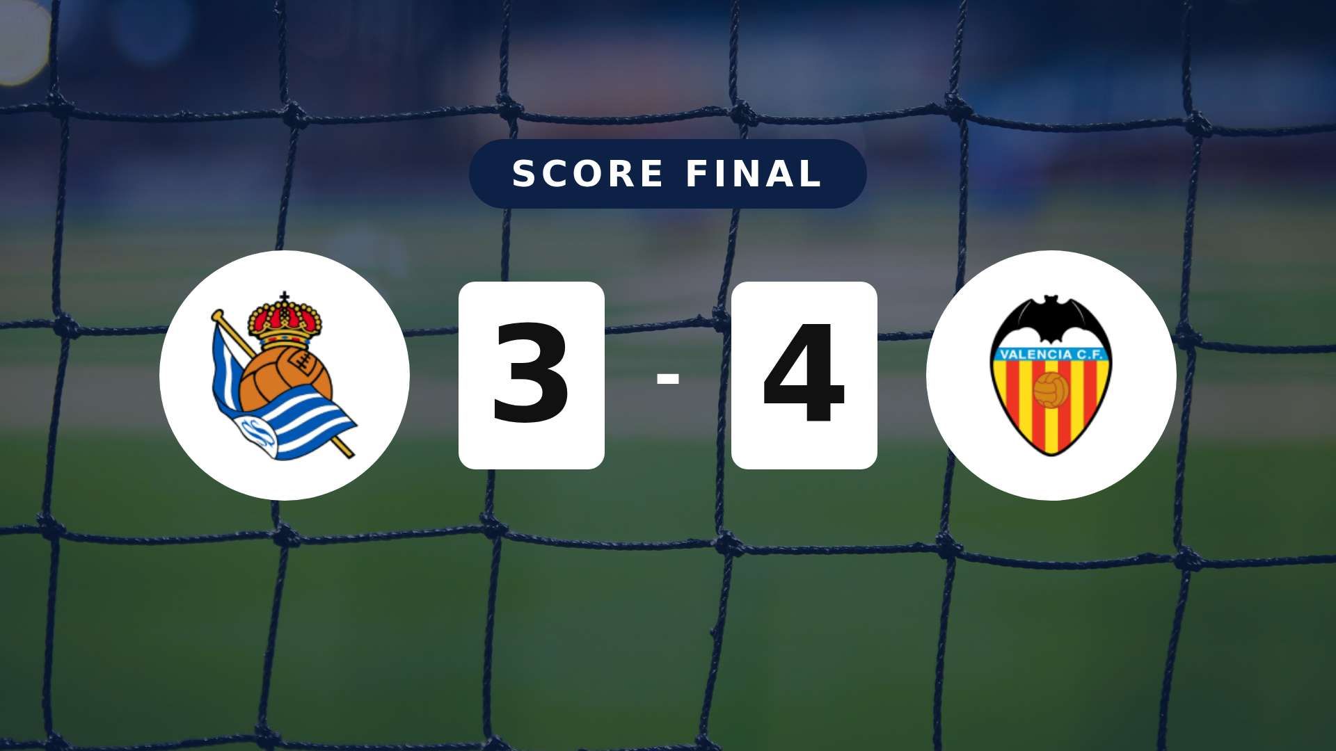 Résumé du match Real Sociedad vs Valencia du 17 mai 2026