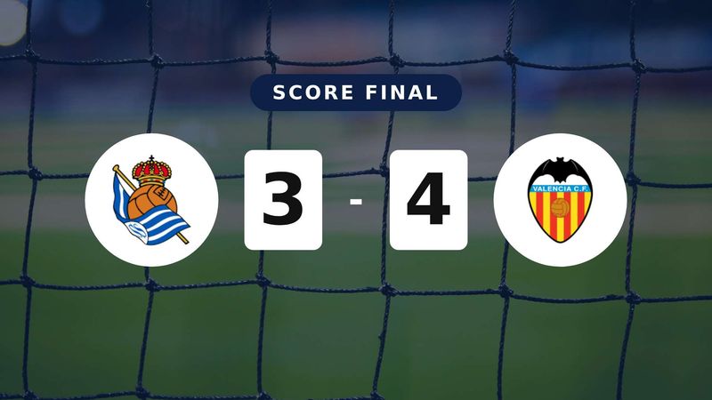 Résumé du match Real Sociedad vs Valencia du 17 mai 2026