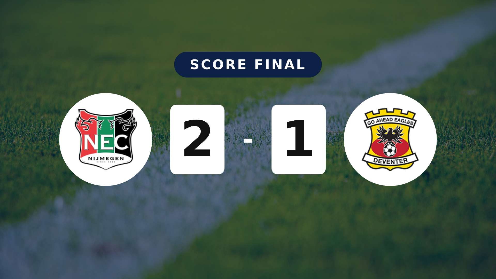 Résumé du match NEC Nijmegen vs Go Ahead Eagles du 17 mai 2026