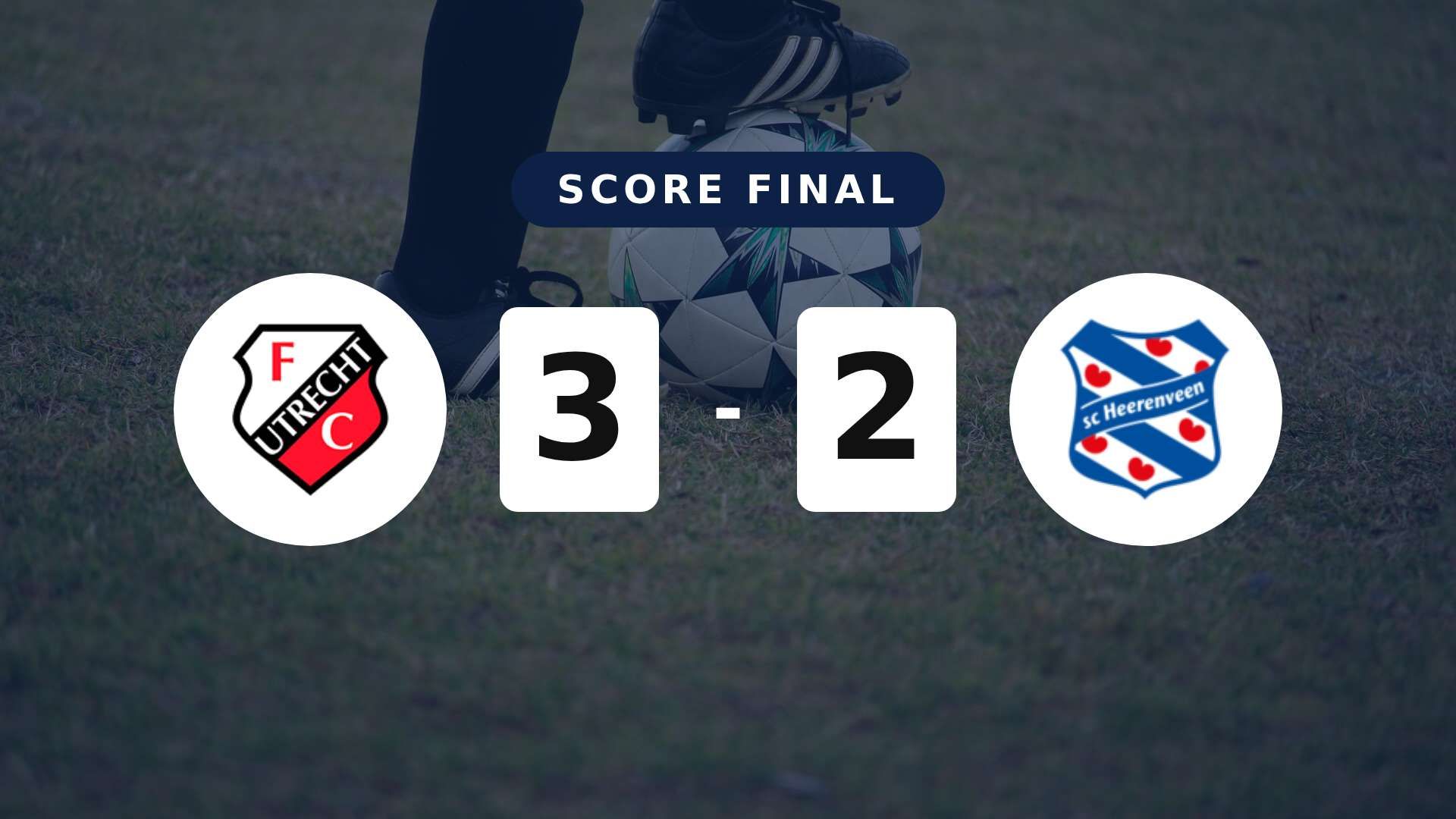Résumé du match FC Utrecht vs SC Heerenveen du 21 mai 2026