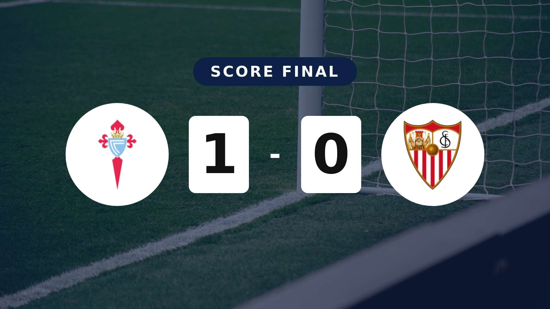 Résumé du match Celta de Vigo vs Sevilla du 23 mai 2026