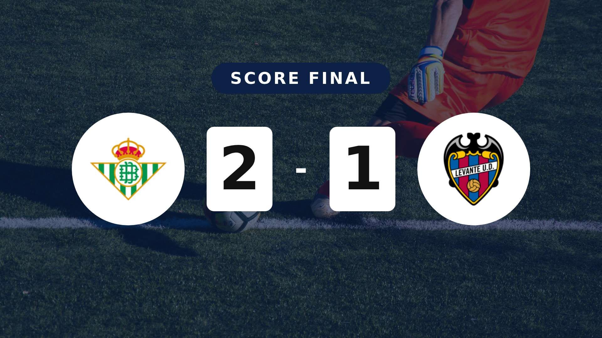 Résumé du match Real Betis vs Levante du 23 mai 2026