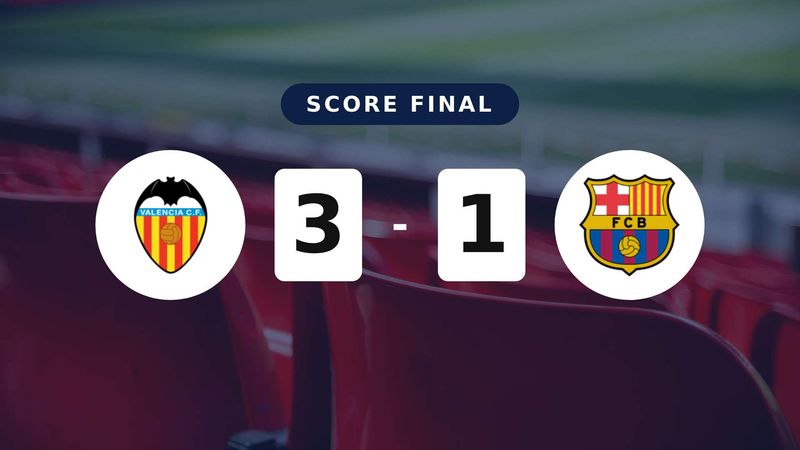 Résumé du match Valencia vs FC Barcelona du 23 mai 2026