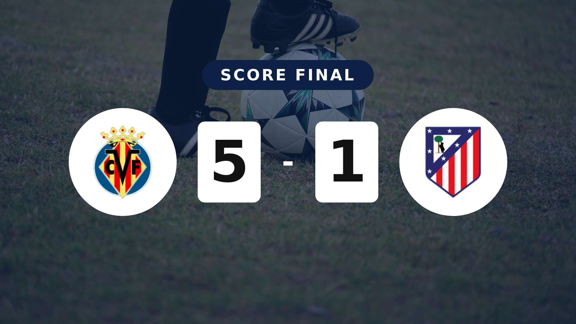 Résumé du match Villarreal vs Atlético Madrid du 24 mai 2026