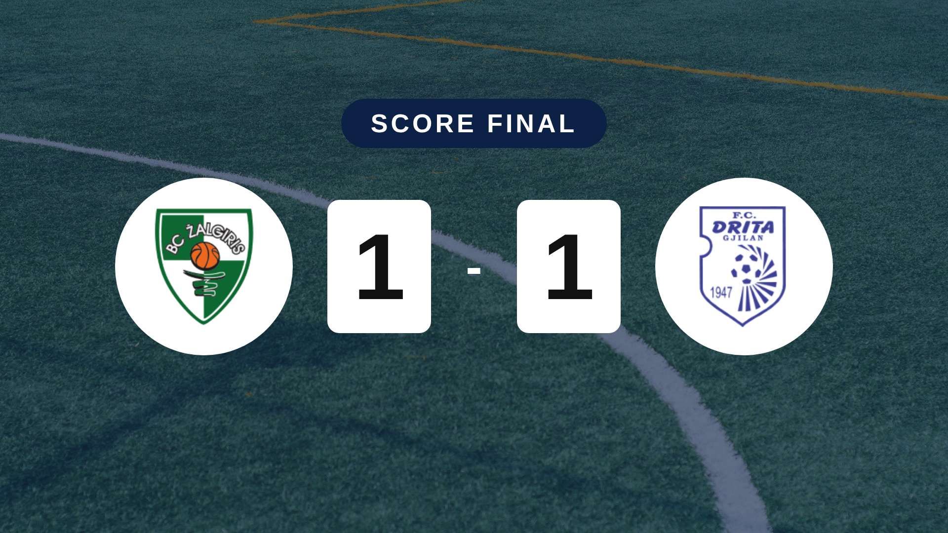 Résumé du match Kauno Žalgiris vs Drita du 7 juillet 2026