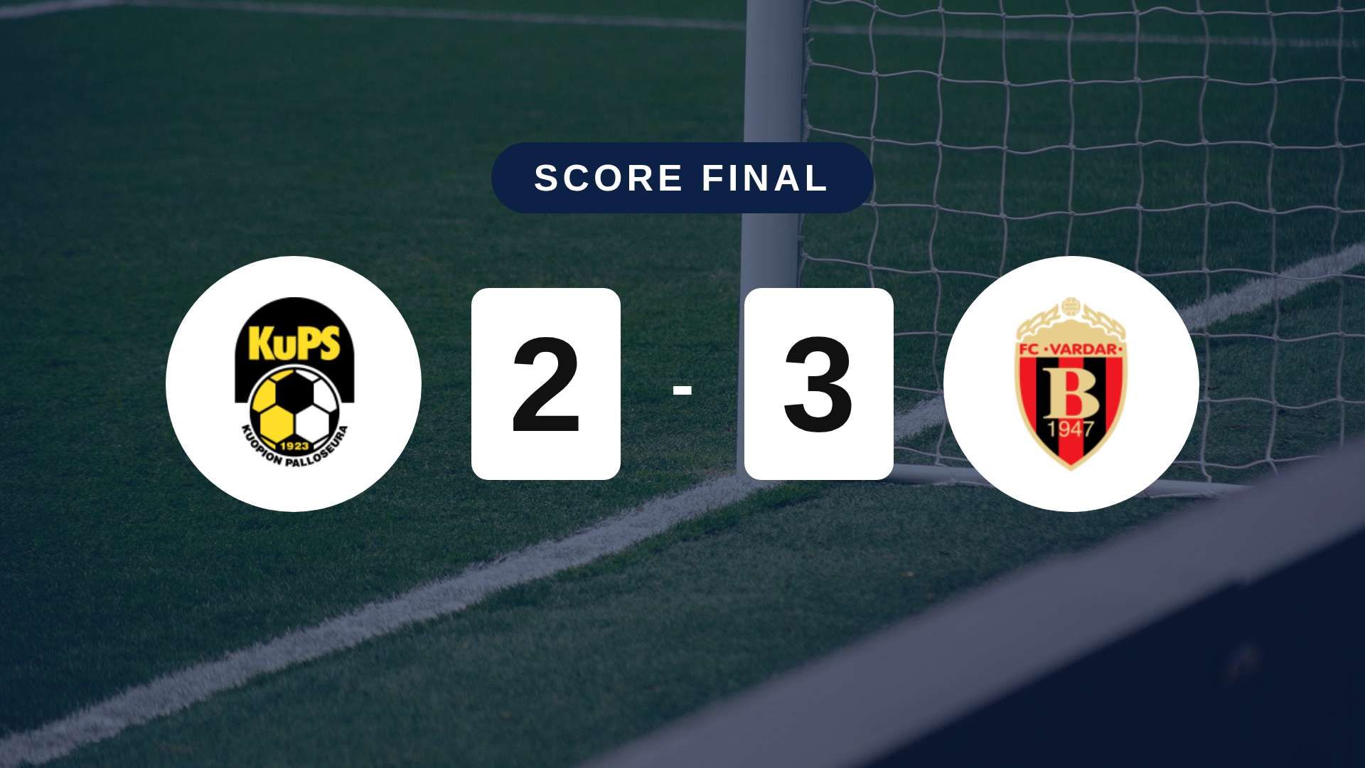 Résumé du match KuPS vs Vardar du 14 juillet 2026