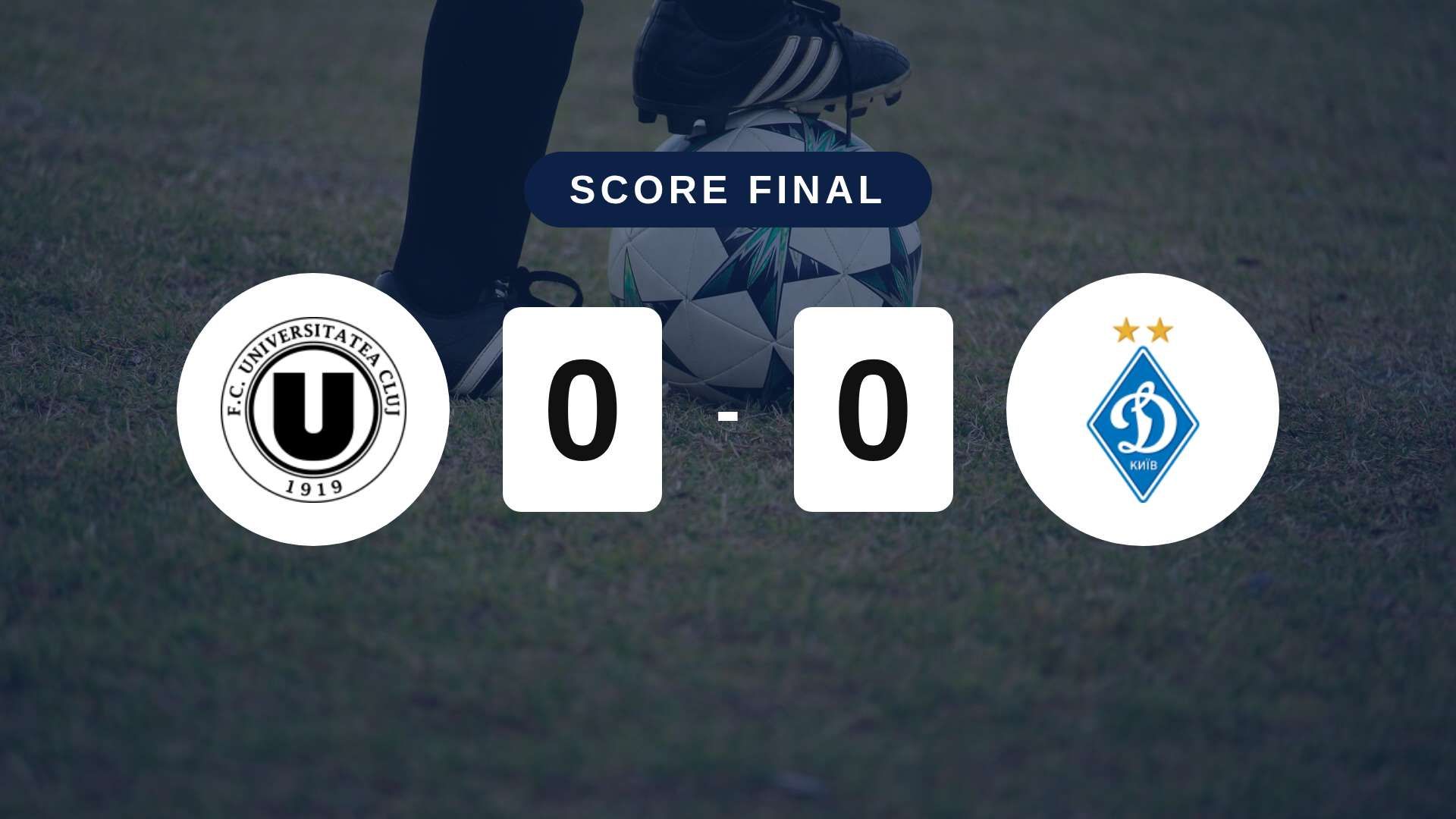 Résumé du match Universitatea Cluj vs Dynamo Kyiv du 16 juillet 2026