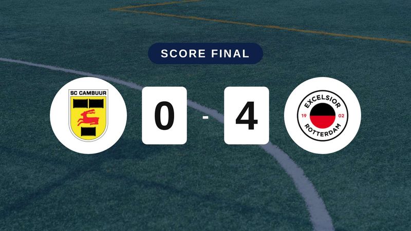 Résumé du match SC Cambuur vs Excelsior du 7 août 2026