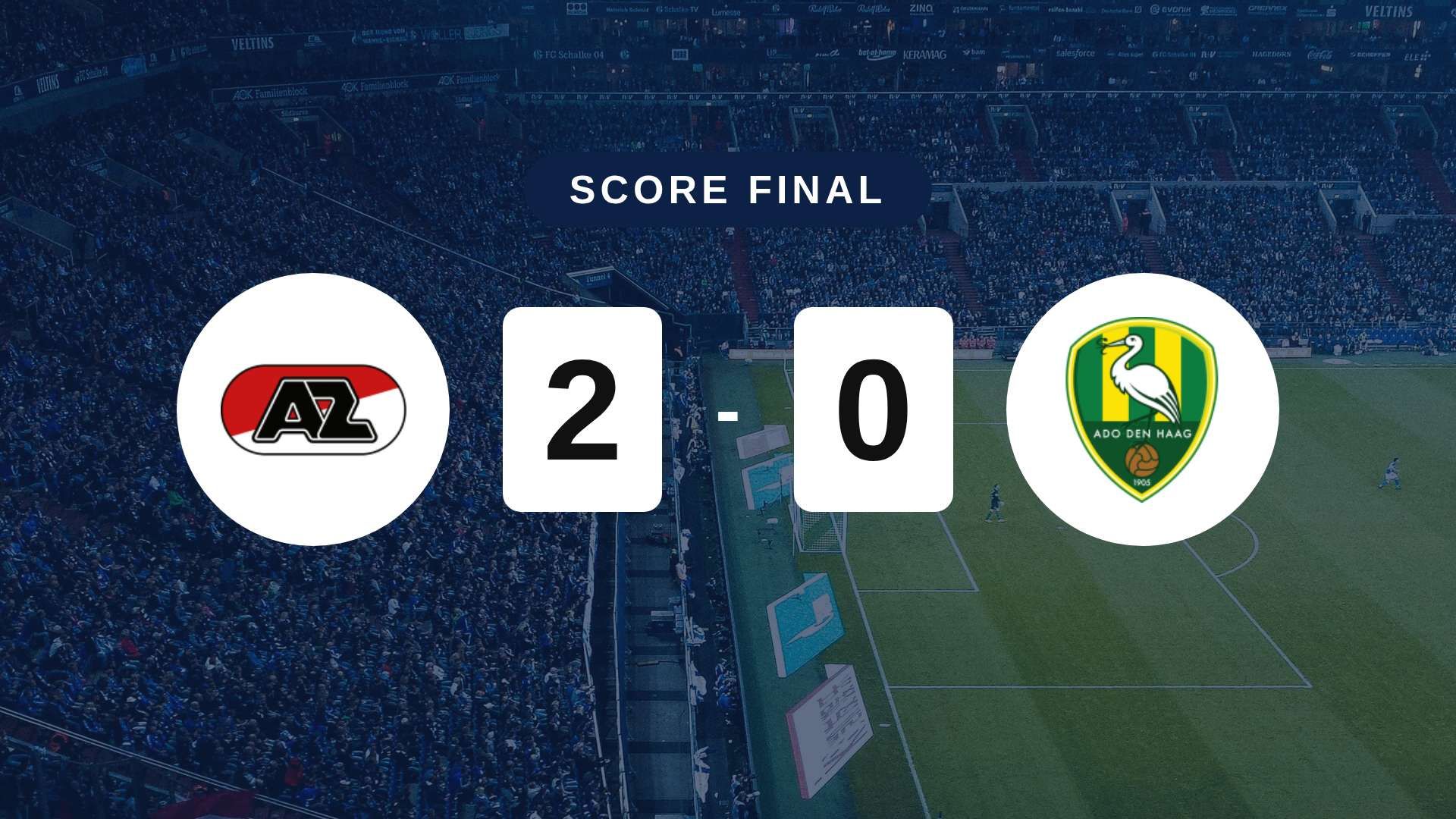 Résumé du match AZ vs ADO Den Haag du 8 août 2026
