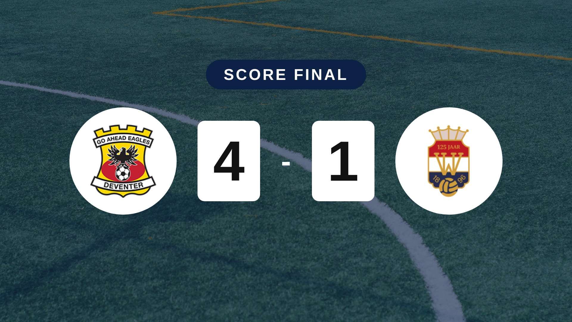 Résumé du match Go Ahead Eagles vs (F)illem II du 8 août 2026