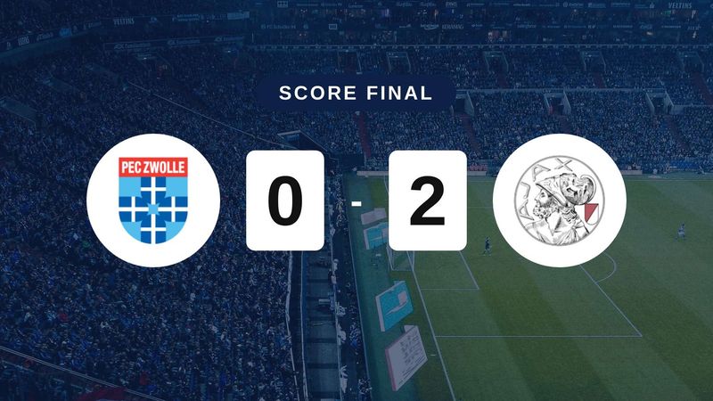 Résumé du match PEC Zwolle vs Ajax du 9 août 2026
