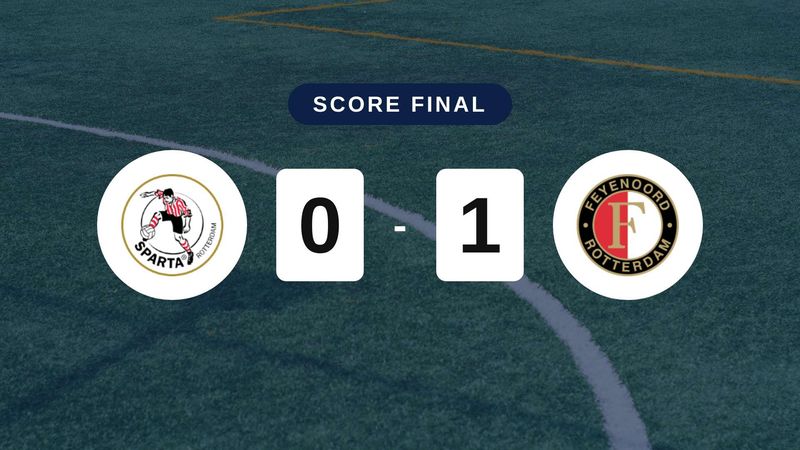 Résumé du match Sparta Rotterdam vs Feyenoord du 9 août 2026