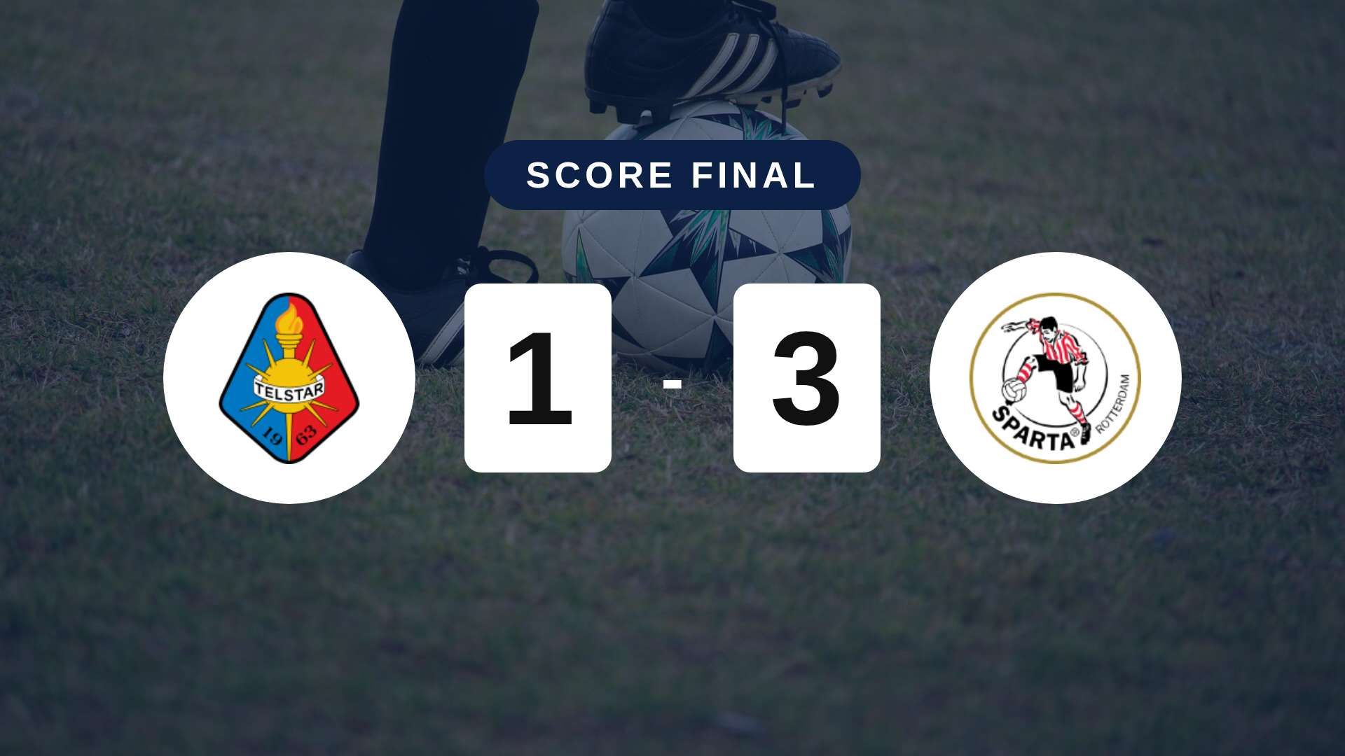 Résumé du match Telstar vs Sparta Rotterdam du 14 août 2026