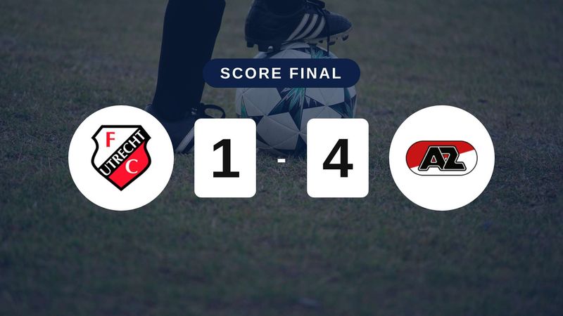 Résumé du match FC Utrecht vs AZ du 15 août 2026
