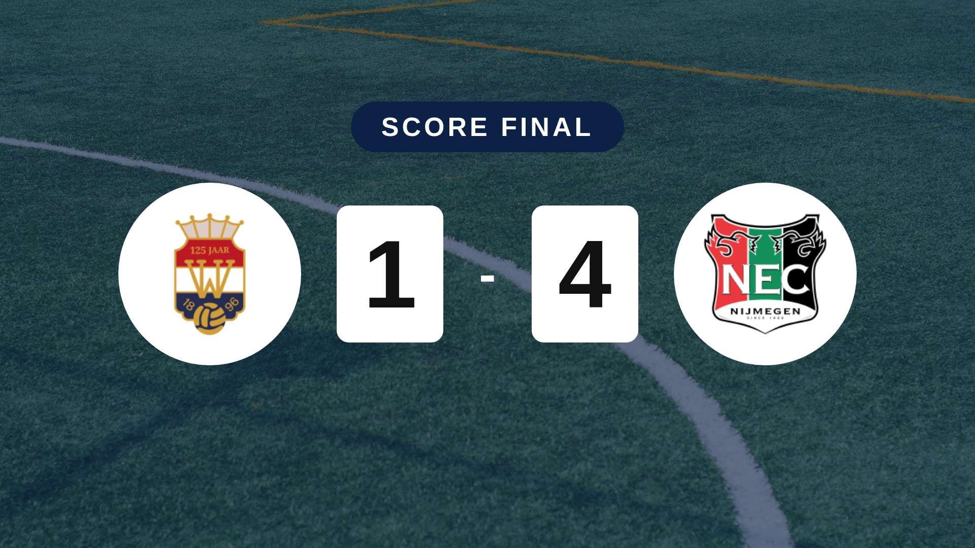 Résumé du match Willem II vs NEC Nijmegen du 15 août 2026